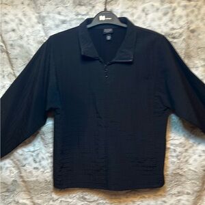 Eileen Fisher Black Zip Up Jacket